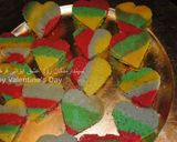 A picture of step 18 of Rainbow cake.