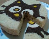 Foto del paso 14 de la receta: Bizcochuelo con dibujo impreso de Gato