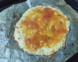 A picture of step 7 of Cauliflower crust pizza-gluten free.