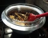 A picture of step 1 of Chocolate fudge cake.