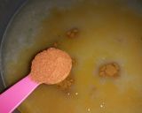 A picture of step 2 of Beef Haleem.