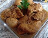 Foto langkah ke 4 dari resep Semur Khas Betawi (Telor dan Tahu).