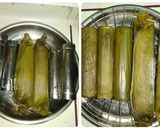 Foto langkah ke 4 dari resep Lontong daun pisang.