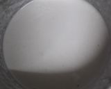 A picture of step 1 of Mango phirni.