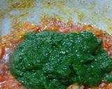 A picture of step 9 of Stuffed Italian spiced potato in spinach.
