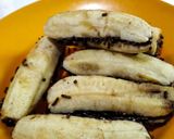 Foto langkah ke 3 dari resep "pisang meisis gulung ubi".