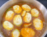 சைவ மீன் குழம்பு(வாழைக்காய்) ரெசிபி ஸ்டேப் 4 புகைப்படம்