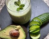 Une image de l'étape 7 de 🥒 smoothie 🧋concombre 🥒 🥑 avocat 🥑 chia🍁.