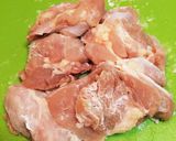 A picture of step 1 of Balsamic Teriyaki Chicken (Great for Lunchboxes).