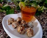 عکس مرحله 3 از دستور 🪷توپک خرما زنجبیلی🪷