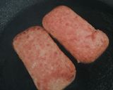 A picture of step 1 of Easy Spam Musubi.