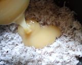 A picture of step 2 of Coconut Laddo.