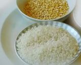A picture of step 1 of Ven Pongal with Barnyard Millet.