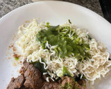Foto del paso 3 de la receta: Fideos de Ramen con salsa pesto, acompañante de cualquier carne