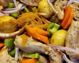 Foto del paso 5 de la receta: Pollo al cúrcuma 🌺