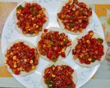 A picture of step 3 of Bread Pizza.