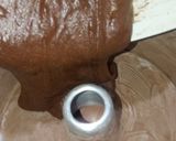 Foto langkah ke 4 dari resep Chocolate Cake Tulban Chocolate Ganache.