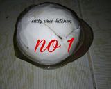 A picture of step 1 of Coconut & Milk (kunun kwakwa da madara).