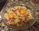 Foto del paso 4 de la receta: Patatas con jamón serrano y huevos cuajados en el microondas