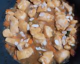 Foto del passaggio 6 della ricetta Bocconcini di Pollo alle Mandorle con Salsa di Soia