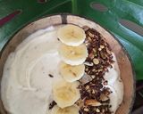 A picture of step 2 of Coconut and banana smoothie bowl.