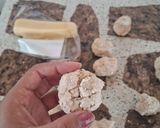 Foto del paso 5 de la receta: Bizcochitos de avena relleno con queso provolone 🧀