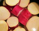 A picture of step 2 of Bento and Side Dish: Sweet Potatoes with Honey and Lemon.