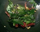 A picture of step 1 of Raw mango rice /mavinakayi chitranna.