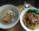 Foto langkah ke 9 dari resep Mie ayam jamur.