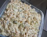 A picture of step 3 of Russian Style Salad.