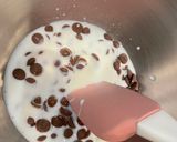 Une image de l'étape 7 de Bûche entremet 3 chocolats.