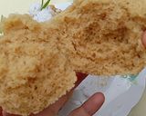 Foto langkah ke 8 dari resep Kue Apem Tepung Beras Gula Merah Mekar Merekah.