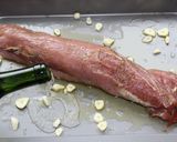 Serrano sonkás-gombás szűzpecsenye recept fázis 6 fotója