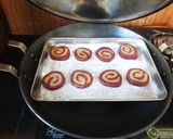 A picture of step 12 of Beetroot Swirl Cookies.