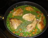 Foto del paso 4 de la receta: Arroz verde con pollo (para cinco personas)