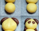A picture of step 6 of Adorable 3D Panda Cookies.