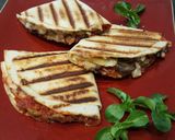 Une image de l'étape 6 de Wrap hack saveur pizza au chèvre.