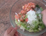 Foto del paso 2 de la receta: Relleno para Mini batbot (panes árabes)/comida de Marruecos