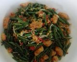 Foto langkah ke 5 dari resep Oseng-oseng kacang panjang, tempe, kecambah tauge.