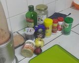 A picture of step 1 of Chicken curry #4weekschallenge.#authors marathon.