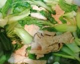 青江菜炒豆皮的食譜步驟3照片