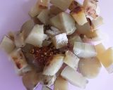 शकरकंद की चाट(shakarkand ki chaat recipe in Hindi) रेसिपी चरण 1 फोटो