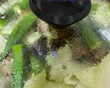 蛤蜊秋葵高麗菜的食譜步驟3照片