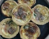 Foto langkah ke 4 dari resep Mini quiche lorraine.