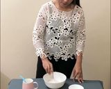 A picture of step 2 of No yeast, no eggs DONUTS.