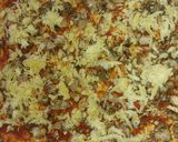 A picture of step 7 of My 1st trial chicken pizza.