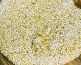 A picture of step 3 of Sesame / till gud ki chikki.