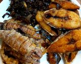 Hình bước làm 1 của món Bánh đa cua hải sản
