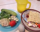 Foto langkah ke 1 dari resep Mi kuah susu.