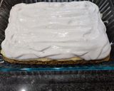 Citromkrémes habos sütemény matcha teaporral (szénhidrátszegény, tejmentes) 1 szelet=5-6 g ch recept fázis 5 fotója